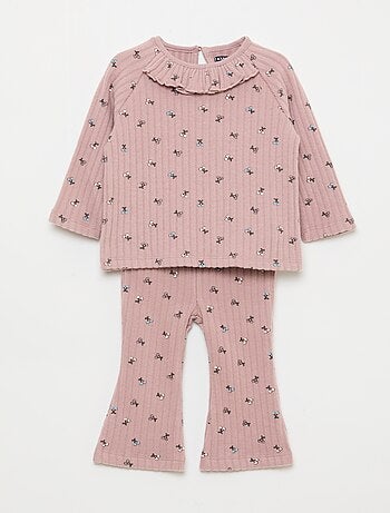 Completo in maglia soffice - 2 pezzi