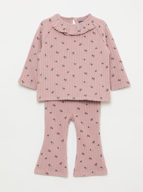 Completo in maglia soffice - 2 pezzi - Kiabi