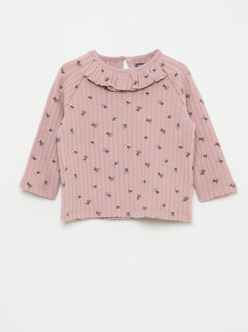 Completo in maglia soffice - 2 pezzi Rosa - Kiabi