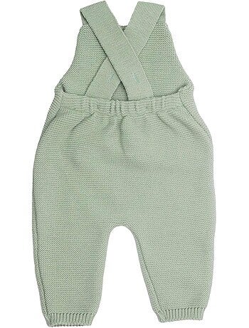 Salopette neonato in maglia