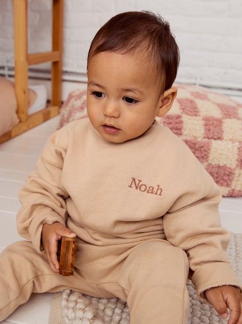 Completo in pile felpa + pantaloni - 2 pezzi - Kiabi