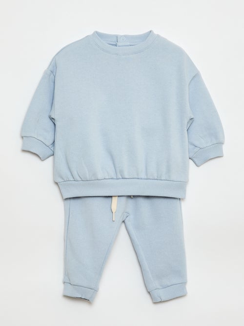 Completo in pile felpa + pantaloni - 2 pezzi - Kiabi