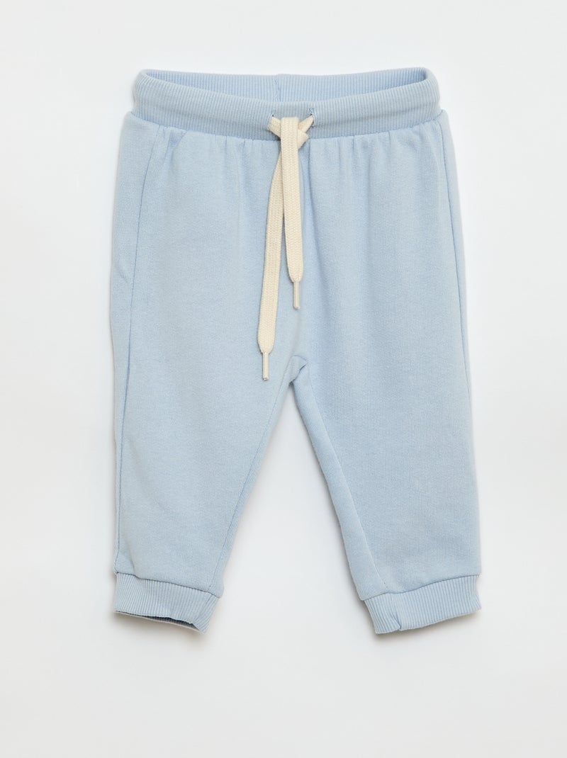 Completo in pile felpa + pantaloni - 2 pezzi Blu - Kiabi