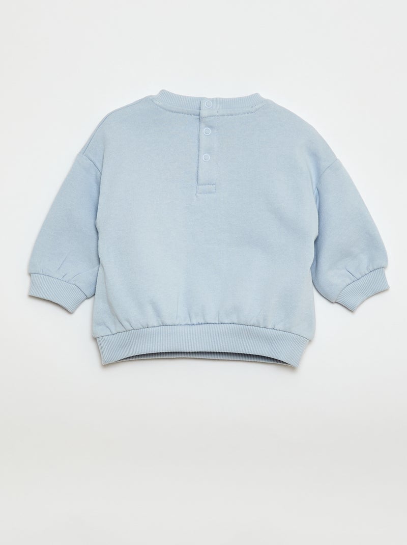 Completo in pile felpa + pantaloni - 2 pezzi Blu - Kiabi