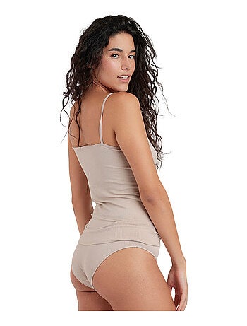 Completo intimo e slip a coste da donna ADMAS