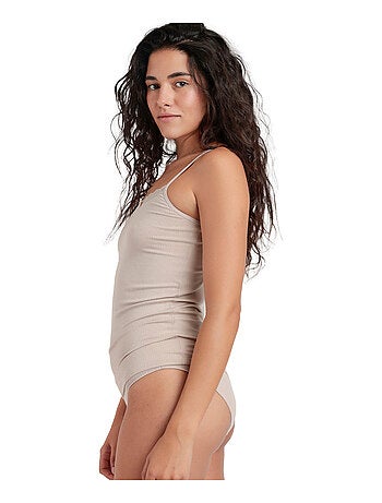 Completo intimo e slip a coste da donna ADMAS