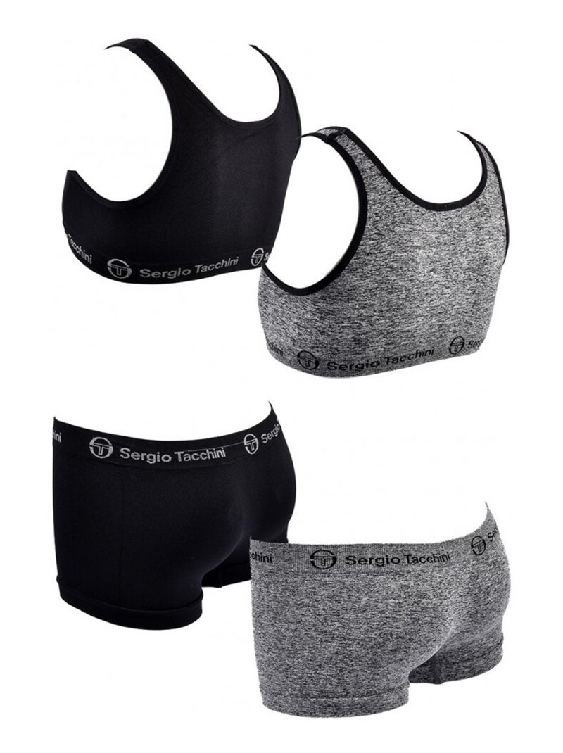 Completo Intimo SERGIO TACCHINI X2 - Confezione da 2 Multicolore - Kiabi