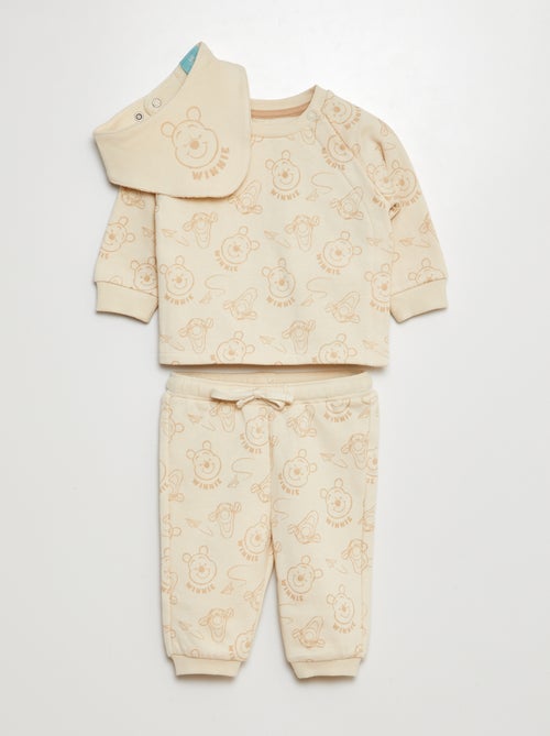 Completo joggers 'Disney' in tessuto felpato - 2 pezzi - Kiabi
