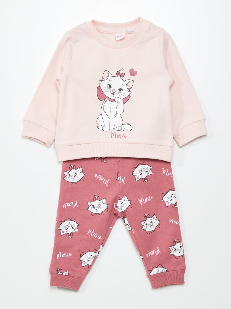 Completo joggers 'Minou' degli 'Aristogatti' - 2 pezzi ROSA - Kiabi