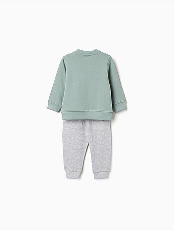 Completo jogging con lettere stampate
