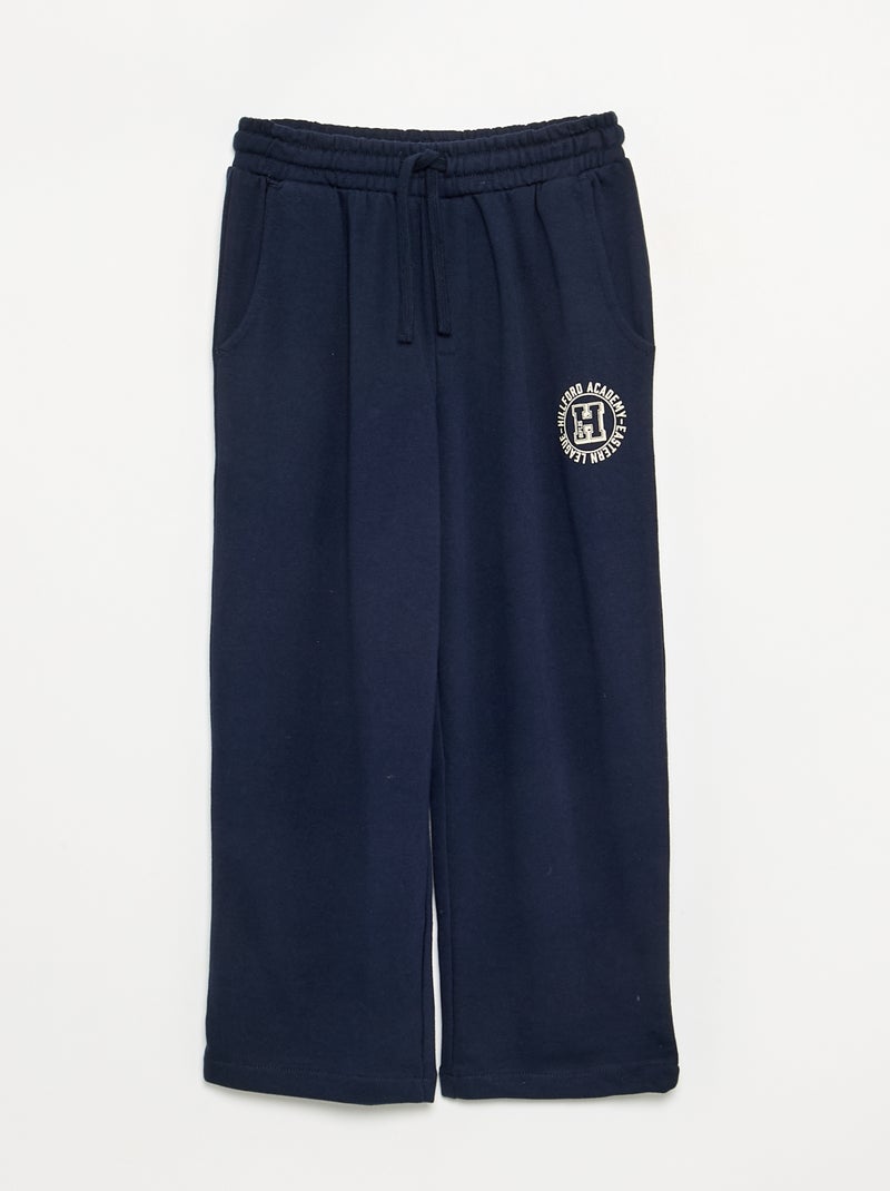 Completo jogging felpa + pantaloni - 2 pezzi Blu - Kiabi