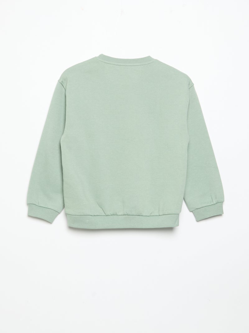 Completo jogging felpa + pantaloni - 2 pezzi Verde - Kiabi