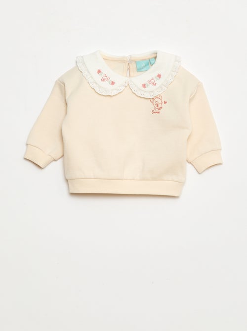 Completo jogging felpa + pantaloni + bavaglino 'Marie' 'Disney' - 3 pezzi - Kiabi