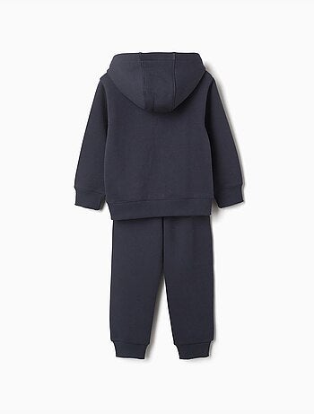 Completo jogging in cotone 3 pezzi
