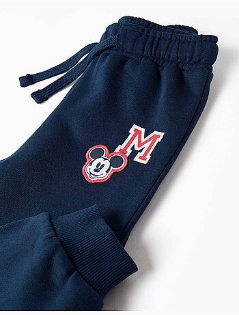 Completo jogging spazzolato con mickey