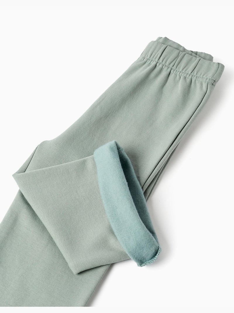 Completo jogging spazzolato con stampa casa Bianco - Kiabi