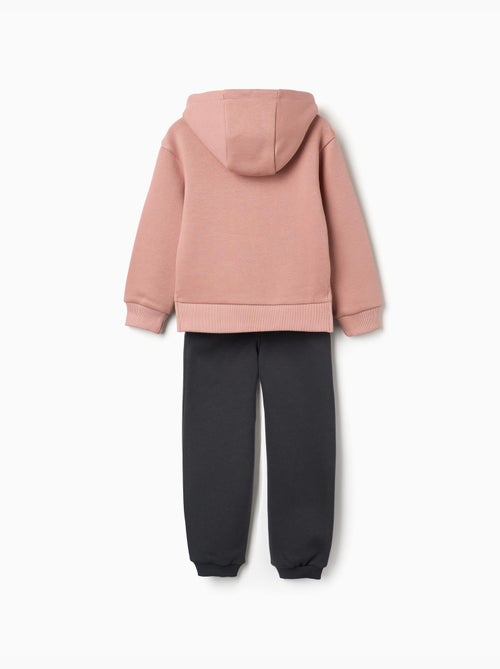 Completo jogging spazzolato con stampa floreale - Kiabi Completo jogging spazzolato con stampa floreale - Kiabi