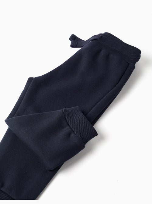 Completo jogging spazzolato con stampa - Kiabi