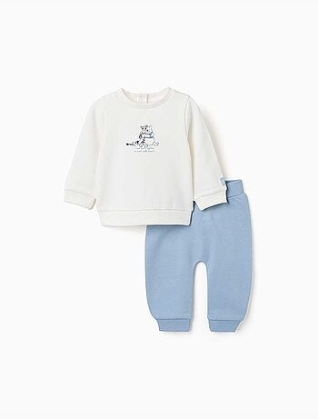 Completo jogging spazzolato winnie the pooh