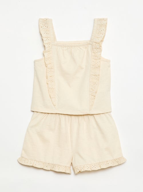 Completo leggero canotta + shorts - 2 pezzi - Kiabi