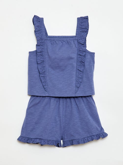 Completo leggero canotta + shorts - 2 pezzi - Kiabi