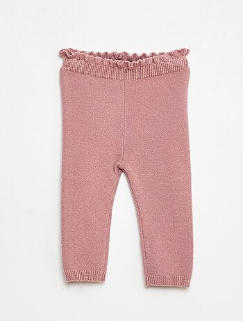 Completo Legging fantasia + calzino in pizzo