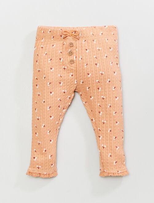 Completo leggings e calzini - ROSA - Kiabi - 8.00€