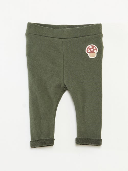 Completo leggings in maglia animato + calzini all-over in cotone - Kiabi