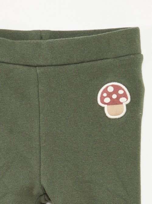 Completo leggings in maglia animato + calzini all-over in cotone - Kiabi