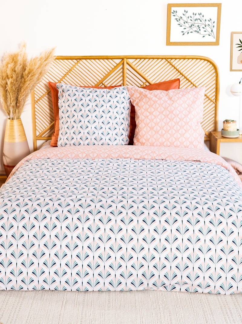 Completo letto - 2 piazze rosa/blu - Kiabi