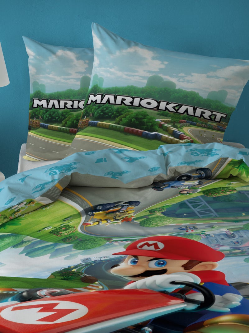 Completo letto - 'Mario Kart' - 1 piazza multicolore - Kiabi