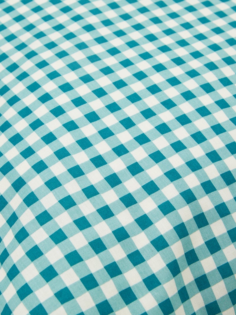 Completo letto 1 piazza (140 x 200 cm) in cotone - Kiabi Home VERDE - Kiabi