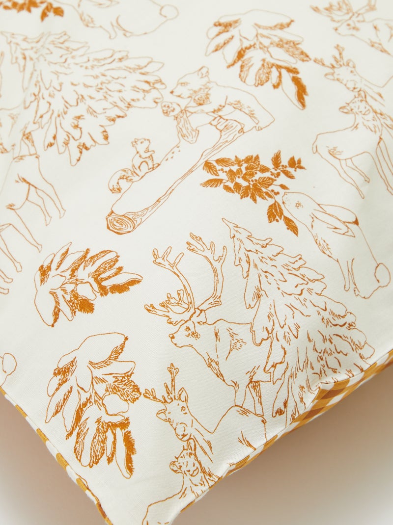 Completo letto 1 piazza (140 x 200 cm) in cotone - Kiabi Home VERDE - Kiabi