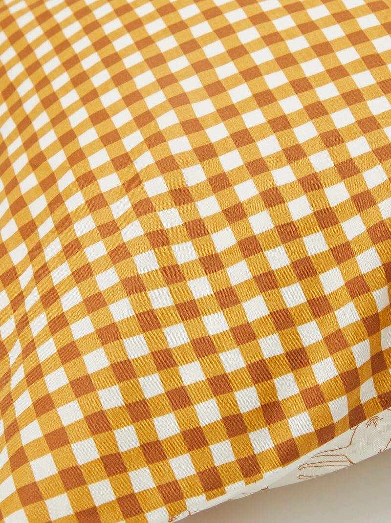 Completo letto 1 piazza (140 x 200 cm) in cotone - Kiabi Home VERDE - Kiabi