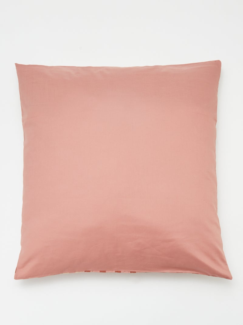 Completo letto 1 piazza (140 x 200 cm) in garza di cotone - Kiabi Home ROSA - Kiabi