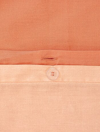 Completo letto + 2 federe in cotone tinta unita 240x220 - 260x240