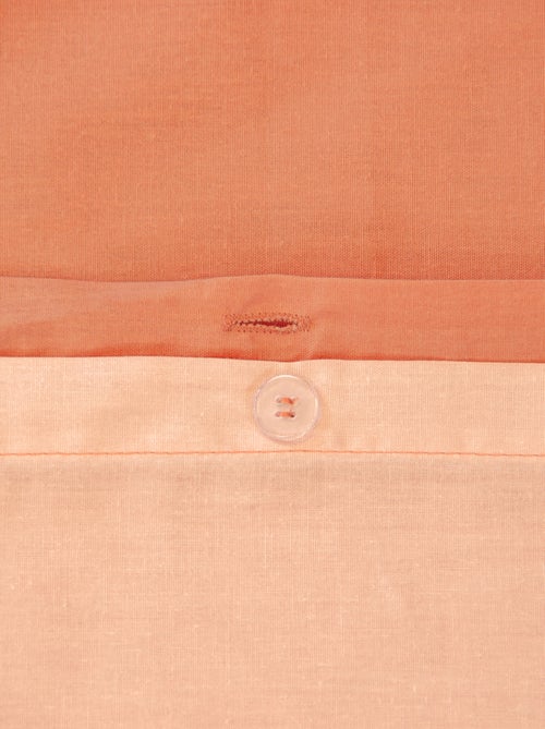 Completo letto + 2 federe in cotone tinta unita 240x220 - 260x240 - Kiabi