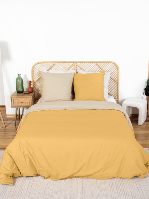 Completo letto + 2 federe in cotone tinta unita 240x220 - 260x240 - Kiabi