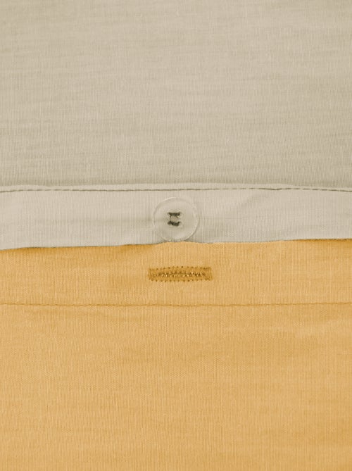 Completo letto + 2 federe in cotone tinta unita 240x220 - 260x240 - Kiabi