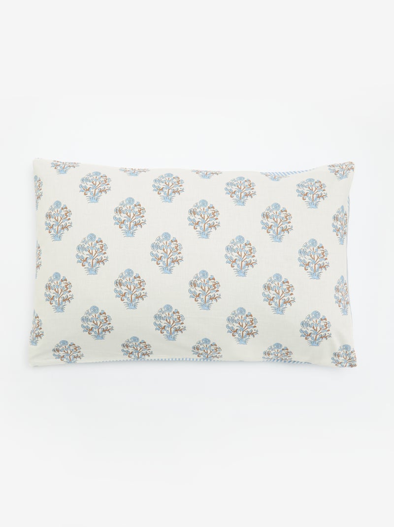 Completo letto 2 persone - 1 copripiumino + 2 federe Blu - Kiabi