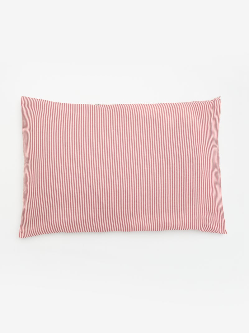 Completo letto 2 persone - 1 copripiumino + 2 federe Rosa - Kiabi