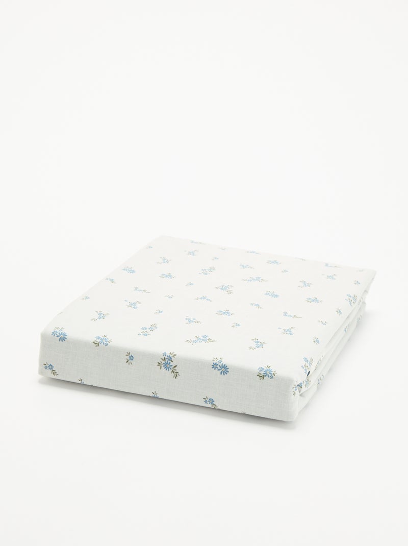 Completo letto 2 persone - Copripiumino + 2 federe - KIABI Home Blu - Kiabi