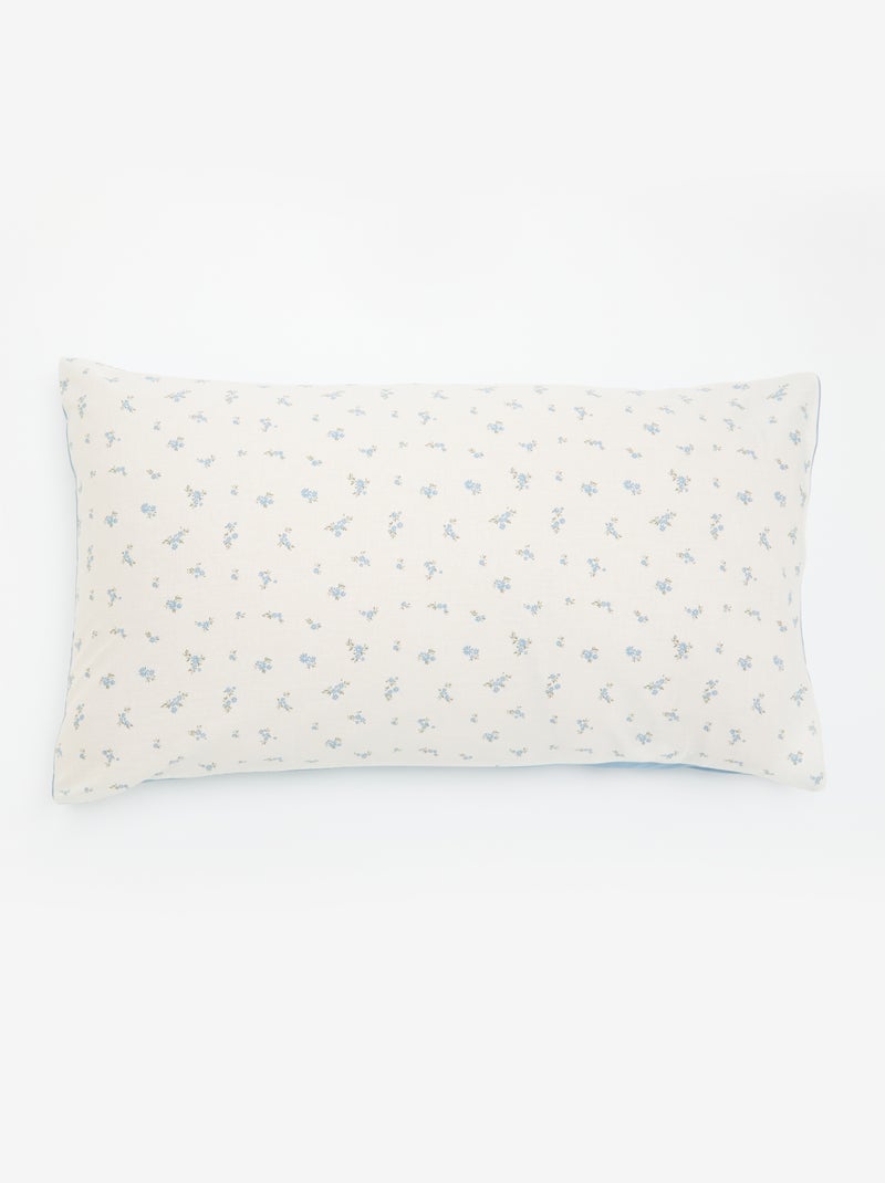 Completo letto 2 persone - Copripiumino + 2 federe - KIABI Home Blu - Kiabi