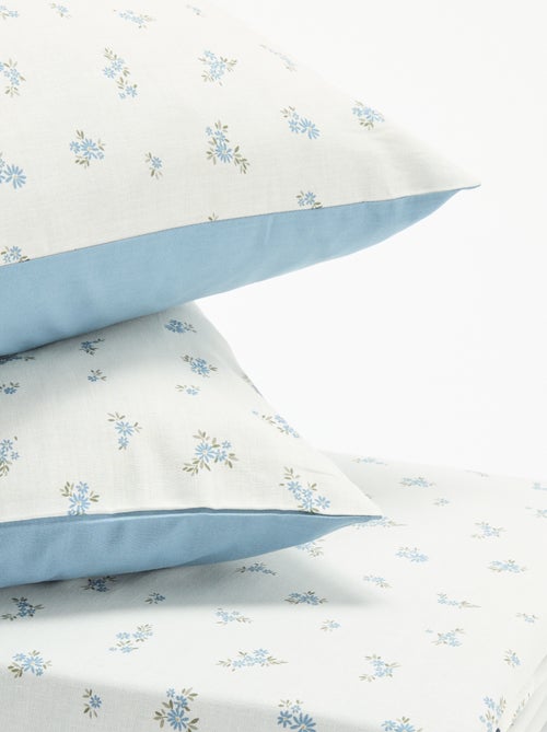 Completo letto 2 persone - Copripiumino + 2 federe - KIABI Home - Kiabi Completo letto 2 persone - Copripiumino + 2 federe - KIABI Home - Kiabi
