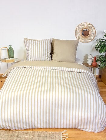 Completo letto 2 persone (240 x 220 cm o 260 x 240 cm) - 1 copripiumino + 2 federe