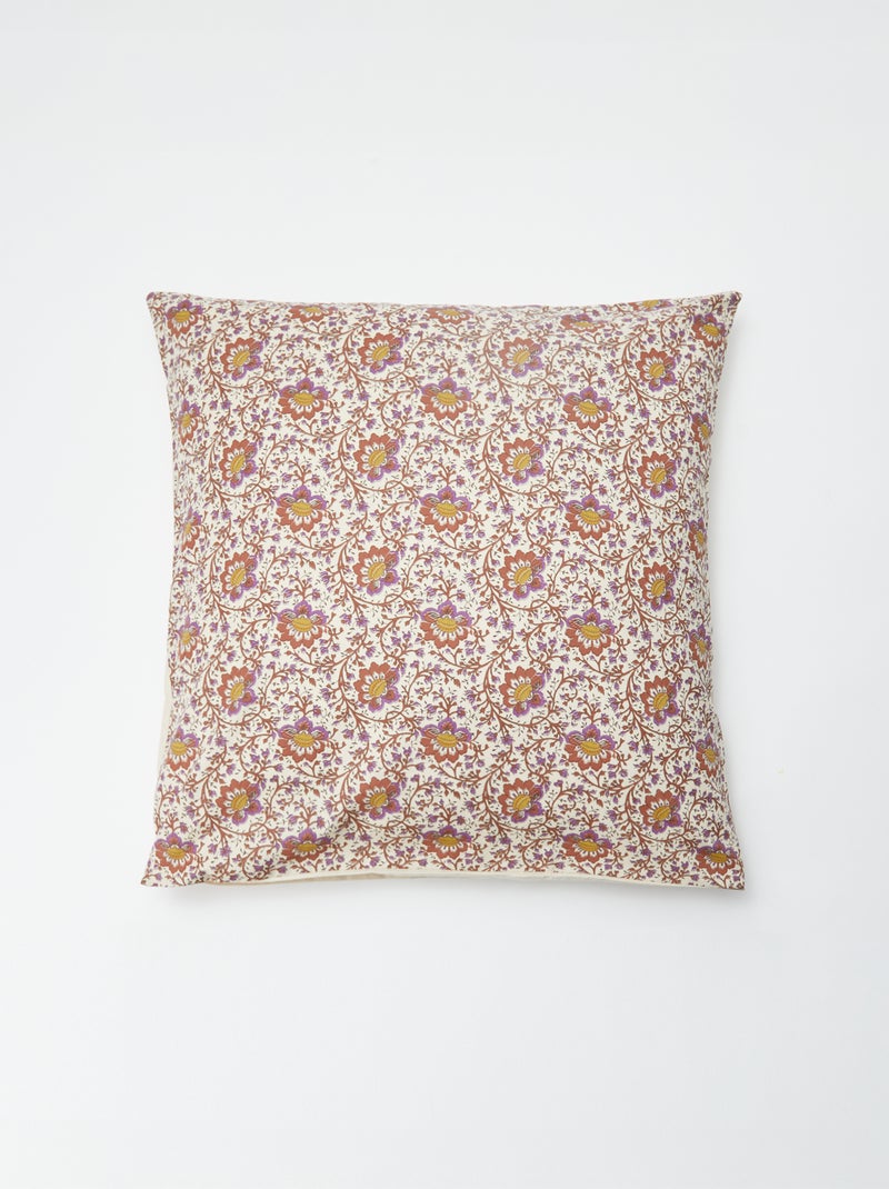 Completo letto 2 persone 240 x 220cm in cotone - Kiabi Home Beige - Kiabi