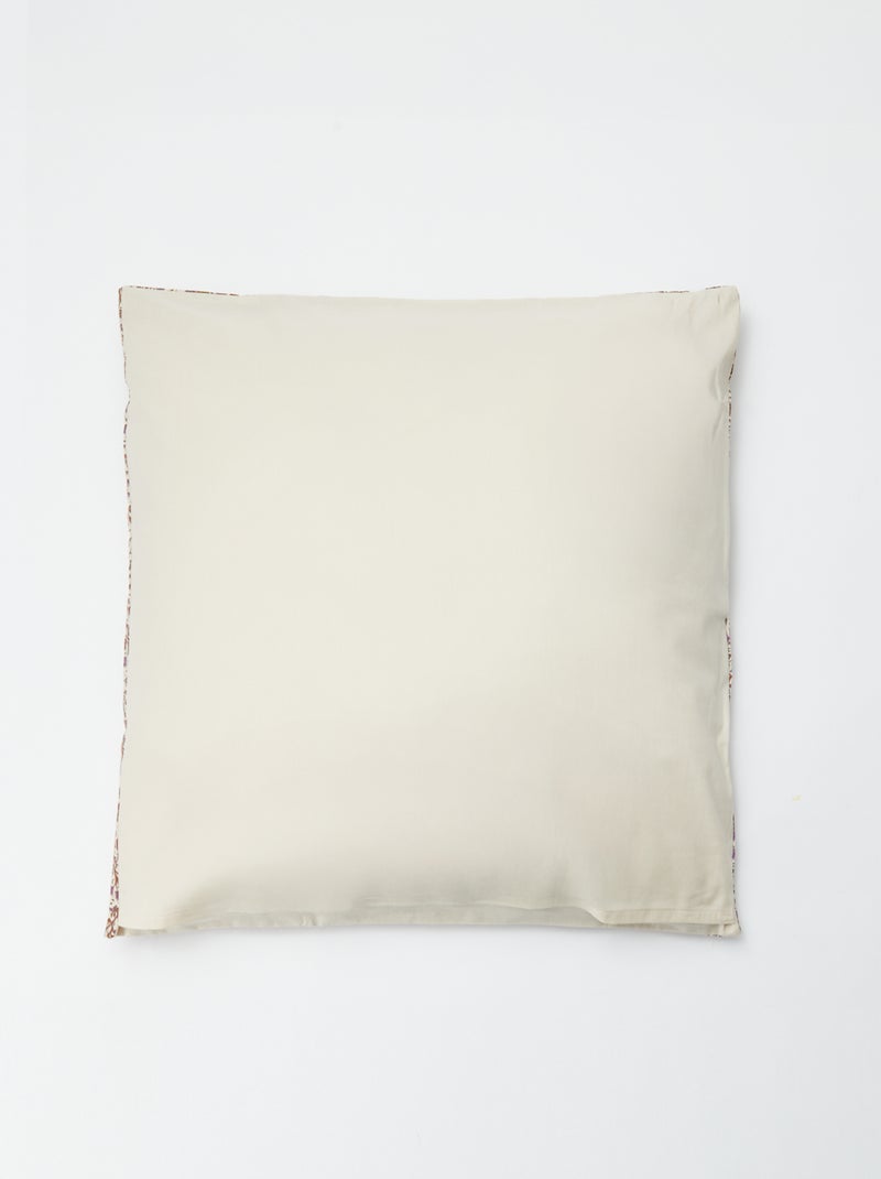 Completo letto 2 persone 240 x 220cm in cotone - Kiabi Home Beige - Kiabi