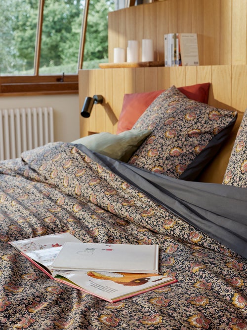 Completo letto 2 persone 240 x 220cm in cotone - Kiabi Home - Kiabi Completo letto 2 persone 240 x 220cm in cotone - Kiabi Home - Kiabi