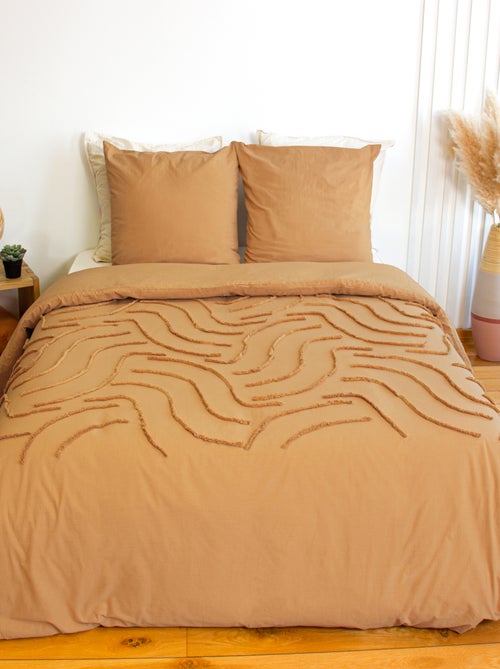 Completo letto 2 persone 3 pezzi - 1 copripiumino + 2 federe - Kiabi