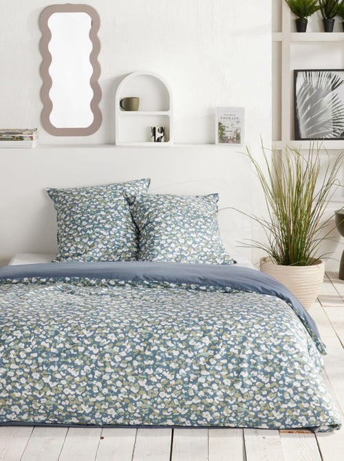 Completo letto 2 persone 3 pezzi - Copripiumino + 2 federe - Kiabi